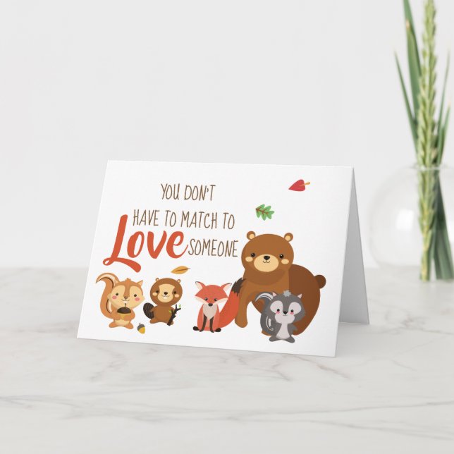 Du behöver inte matcha med kärlek någon - Foster Inbjudan (Framsida)