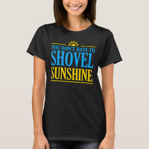 Du behöver inte skaka Vacation Summer Sea Beach T Shirt