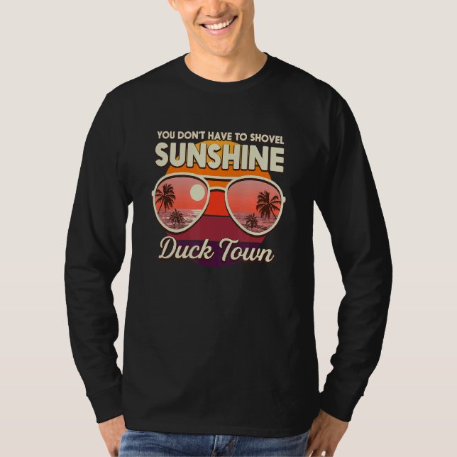 Du behöver inte skjuta solskensan Anka. T Shirt (Framsida)