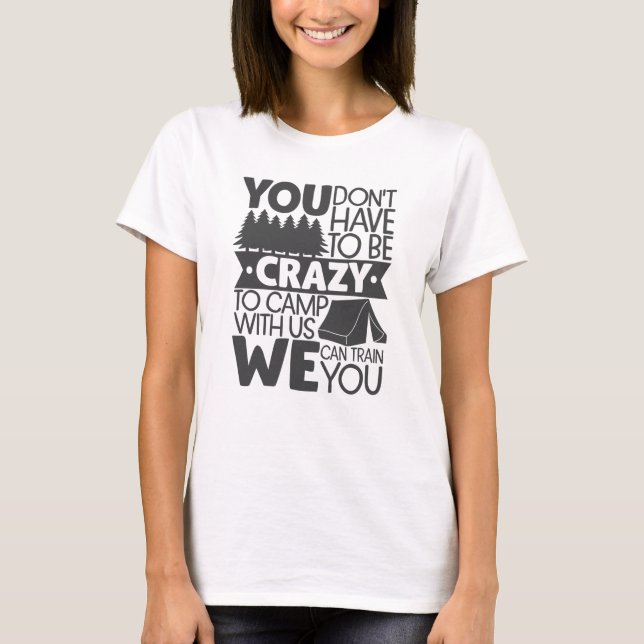 Du behöver inte vara arg för att komma.. t shirt (Framsida)