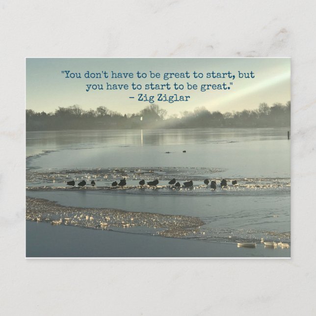 Du behöver inte vara Underbar Vykort (Framsida)