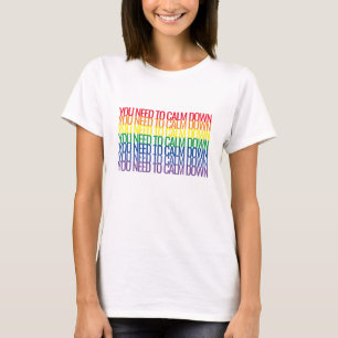 DU BEHÖVER LUGN NED T SHIRT