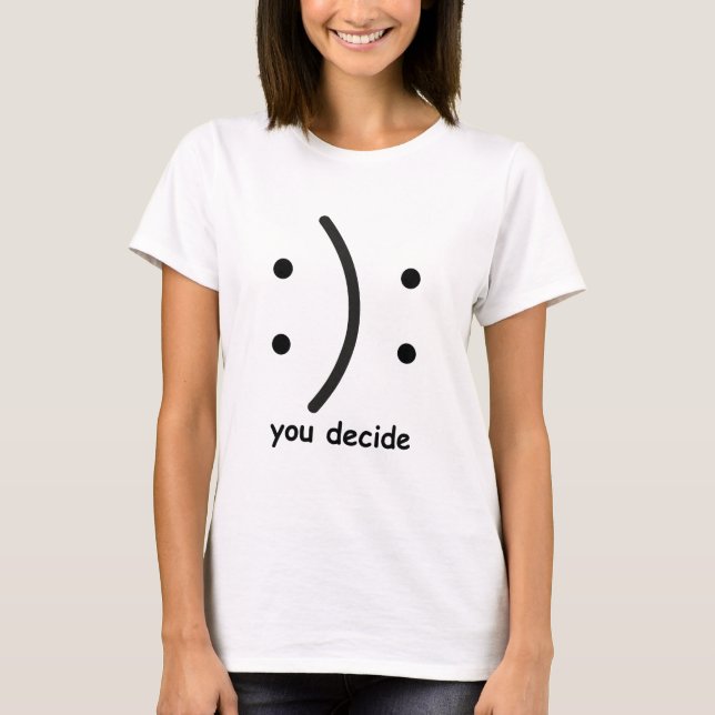 Du bestämmer t shirt (Framsida)
