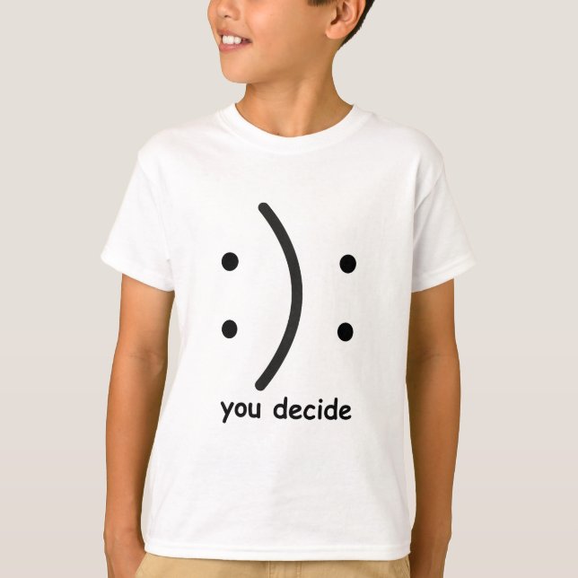 Du bestämmer t shirt (Framsida)