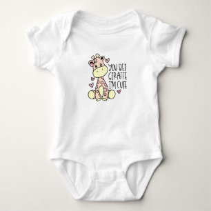 Du Bet Giraffe, jag är Cute Bodykostym T Shirt