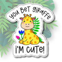 Du Bet Giraffe, jag är Cute Watersecure