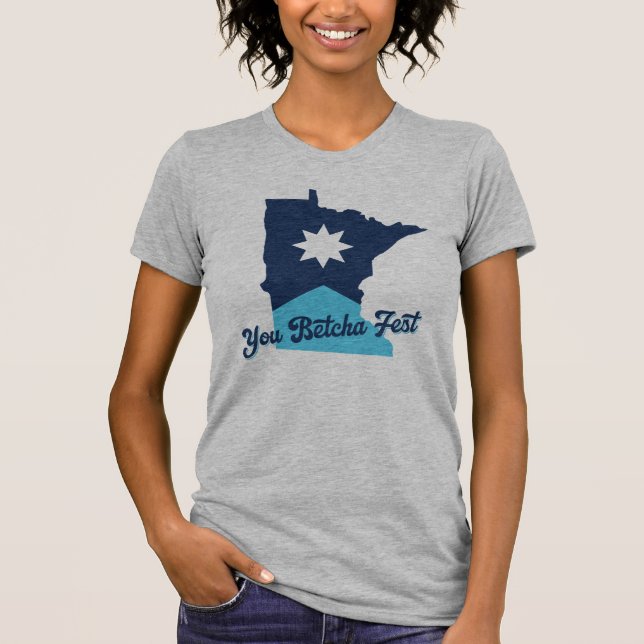 Du Betcha Fest 2025 T Shirt (Framsida)