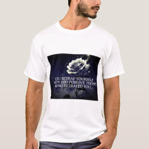 "Du betray Yourown - Mörk Ro Quote on Betrayal T Shirt