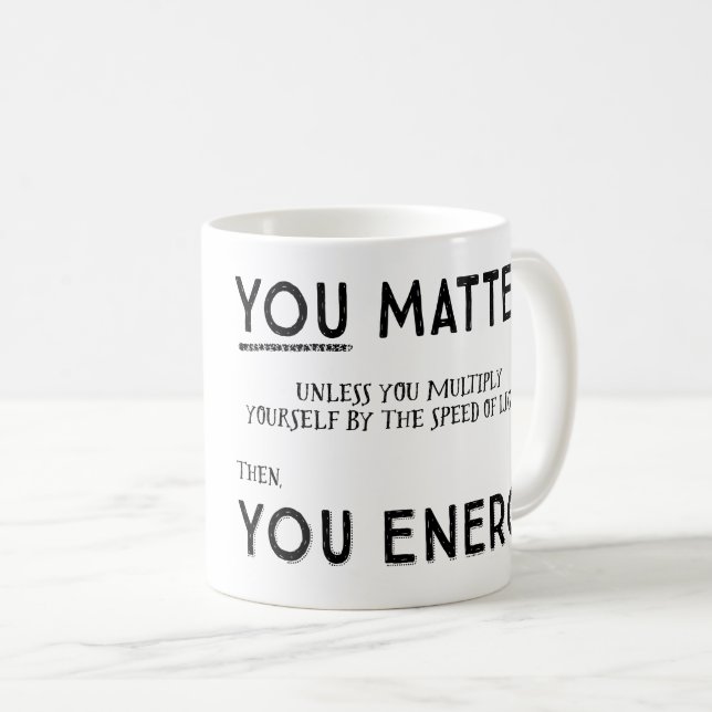 Du betyder, om inte…, B&W-mugg Kaffemugg (Framsida höger)
