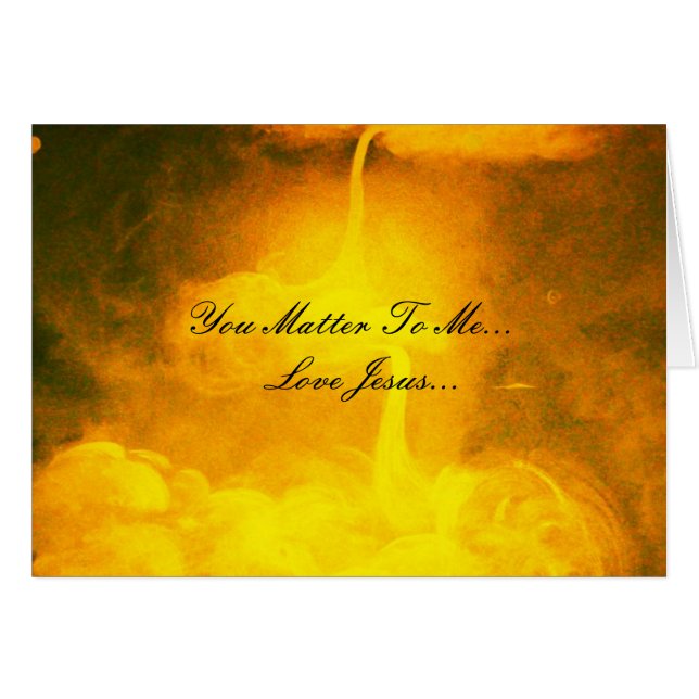 Du betyder till mig hälsningskort (Framsidan Horizontal)