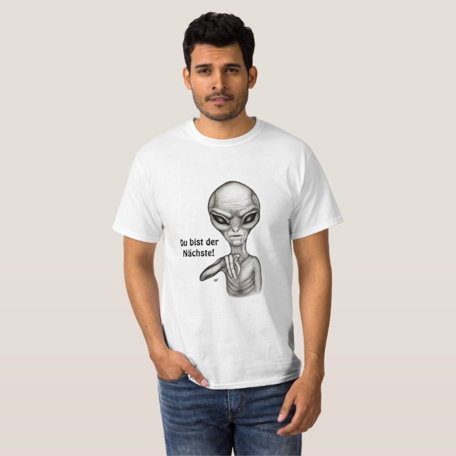 Du bist der Nächste! T Shirt (Hel framsida)