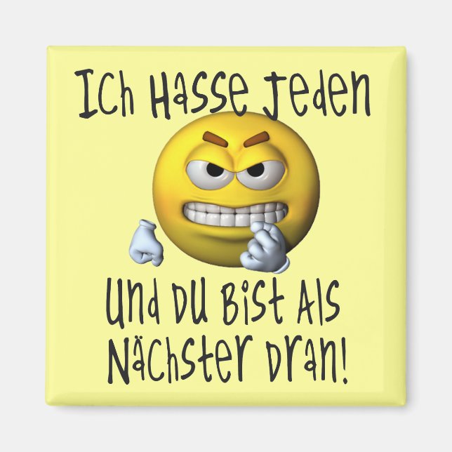 Du bist der Naechste! Magnet (Framsidan)