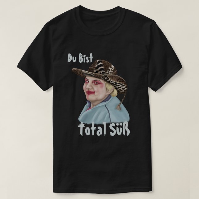 Du Bist Total Süß T Shirt (Design framsida)