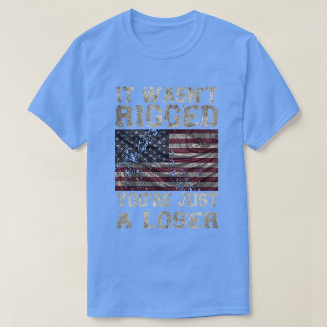 Du blev bara en förlorare. t shirt (Design framsida)