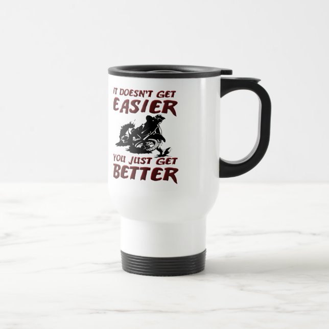 Du Blir Bara Bättre Dirt Bike Motocross Mugg (Höger)