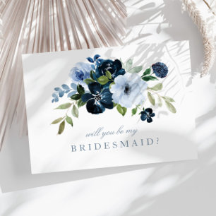 Du blir min bridesmedalj... -blommigt... inbjudan vykort
