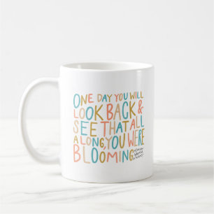 Du blomstrade hela tiden kaffemugg