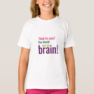 Du bör se min hjärna! tee shirt