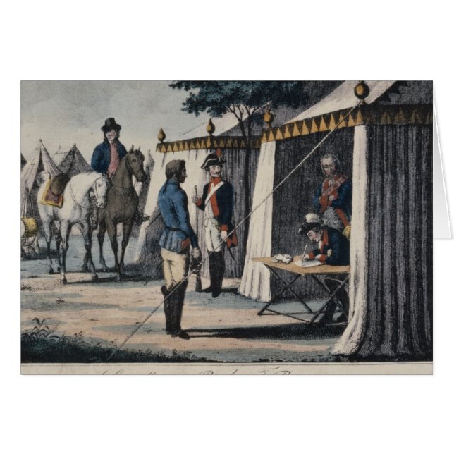 Du bör sjunga Te Deum i Breslau Hälsningskort (Framsidan Horizontal)