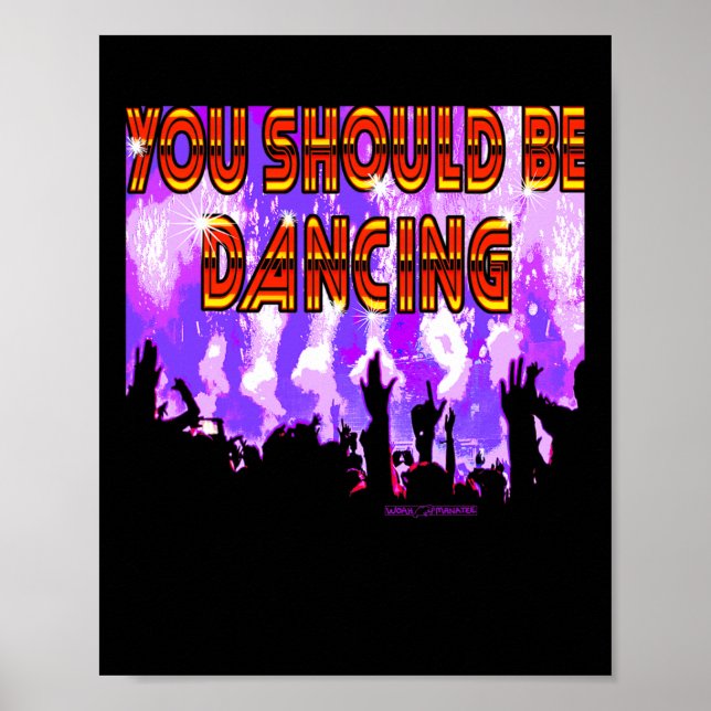 Du borde dansa poster (Framsidan)