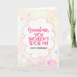 Du borde inte förstöra mig... kort