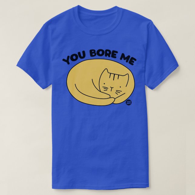 DU BORDE MIG CAT T SHIRT (Design framsida)