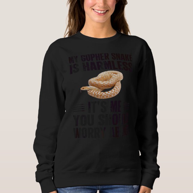 Du borde oroa dig för Gopher Snake T Shirt (Framsida)