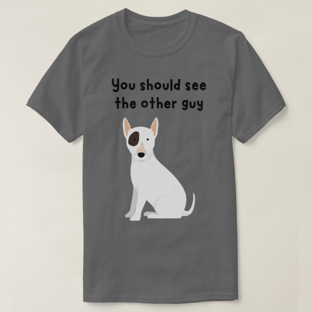 Du borde se den andra killen doggy t shirt (Design framsida)