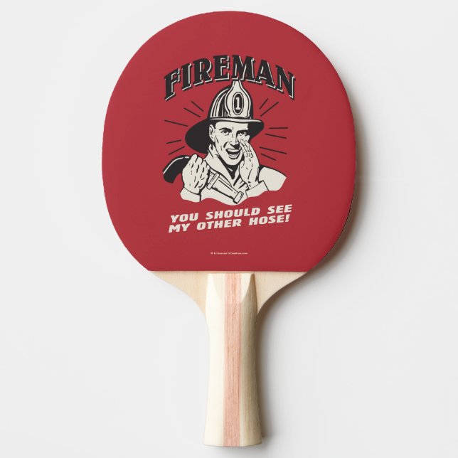 Du borde se min andra hand pingisracket (Framsidan)