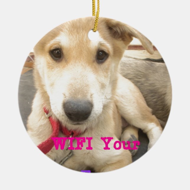 Du borde vinna Kärlek varje dag Julgransprydnad Keramik (Framsidan)