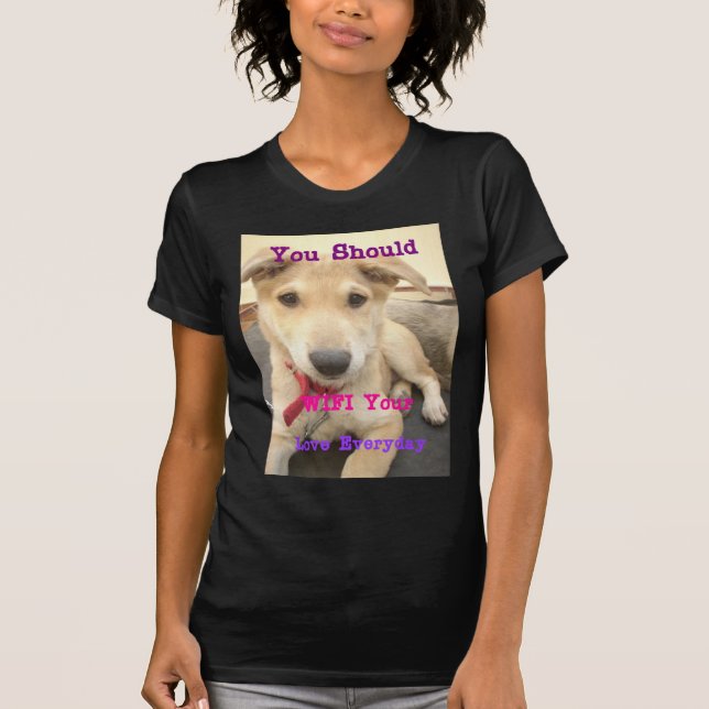 Du borde vinna Kärlek varje dag T-shirt (Framsida)