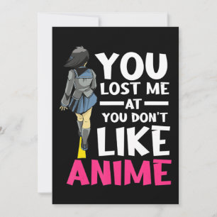 Du Borttappad mig Djuren Clothing Manga Cosplay Ot Julkort