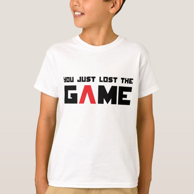 Du Borttappadar bara spelet T-shirt (Framsida)