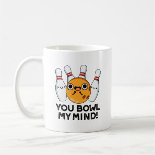 Du Bowl My Mind Funny Bowling Pun Kaffemugg