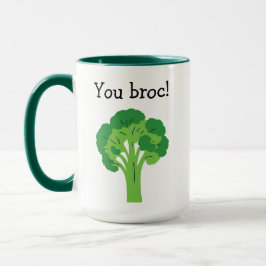 Du Broc! Broccoli Mugg