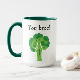 Du Broc! Broccoli Mugg