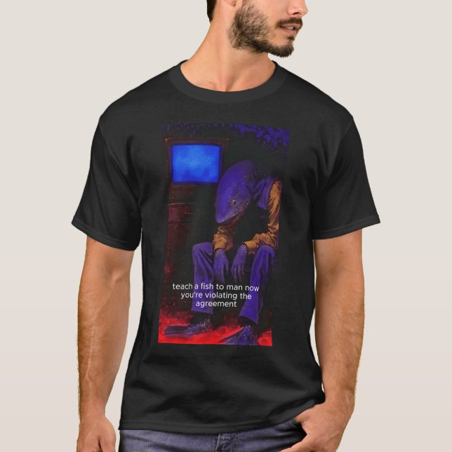 Du bryter mot avtalet t shirt (Framsida)