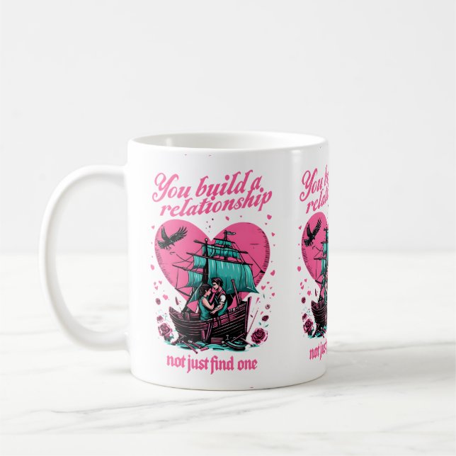 Du Bygger en relation, inte bara hitta en Kaffemugg (Vänster)