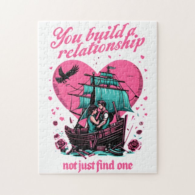 Du Bygger en relation, inte bara hitta en Pussel (Vertikal)