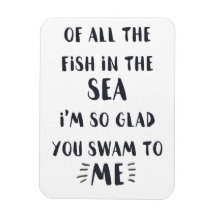 Du byter till mig - Romantic Quote Magnet