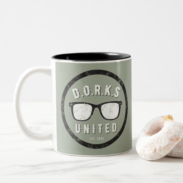 Du Circle Logotyp 2020 Kaffe Mugg (Med munk)