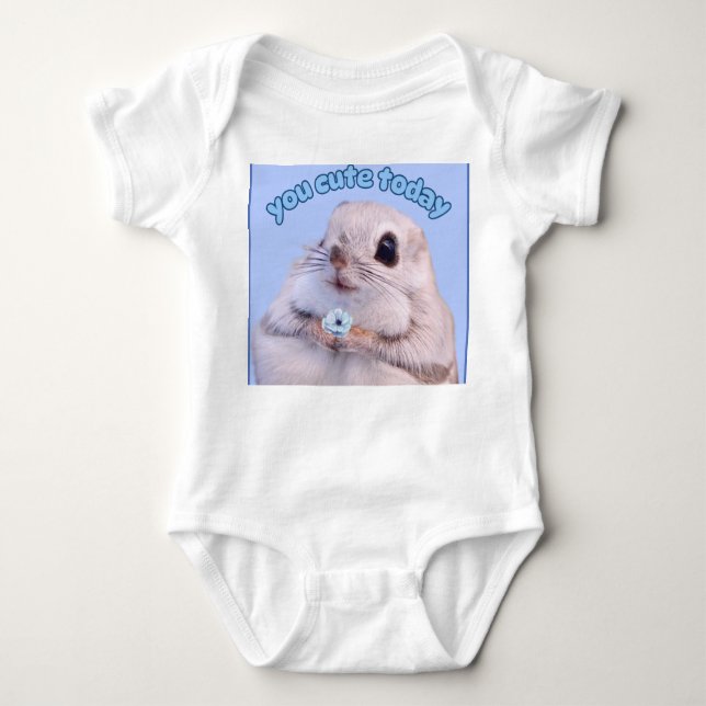 Du cute i dag t shirt (Framsida)