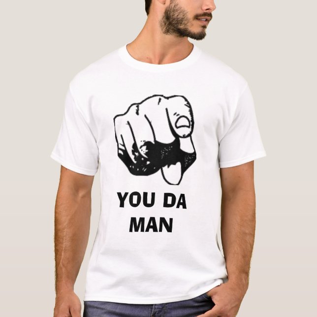 DU DA BEMANNAR TEE SHIRT (Framsida)