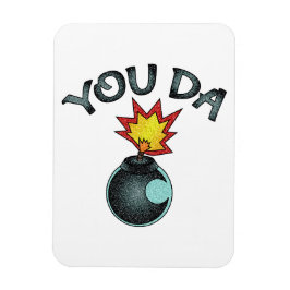 Du Da Glitter Bomb Magnet