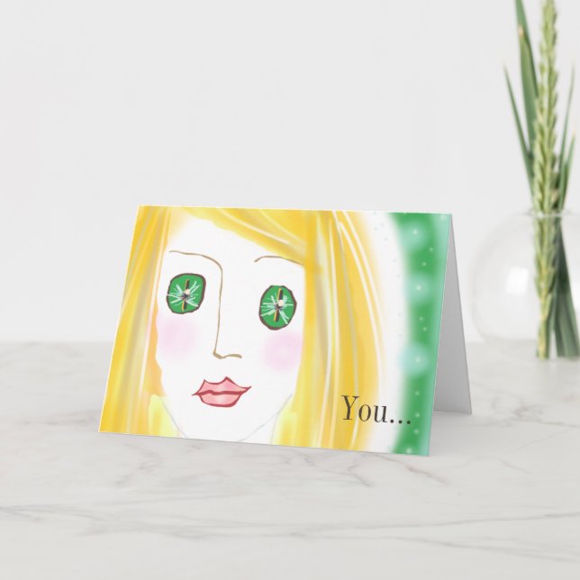 Du Dazzle Me-kort Kort (Framsida)