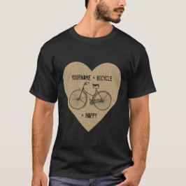 Du den positiva cykeln likställer lycklig antik t-shirt
