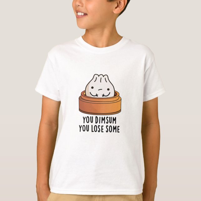 Du Dimsum, du har förlorat en fin matpåse T Shirt (Framsida)