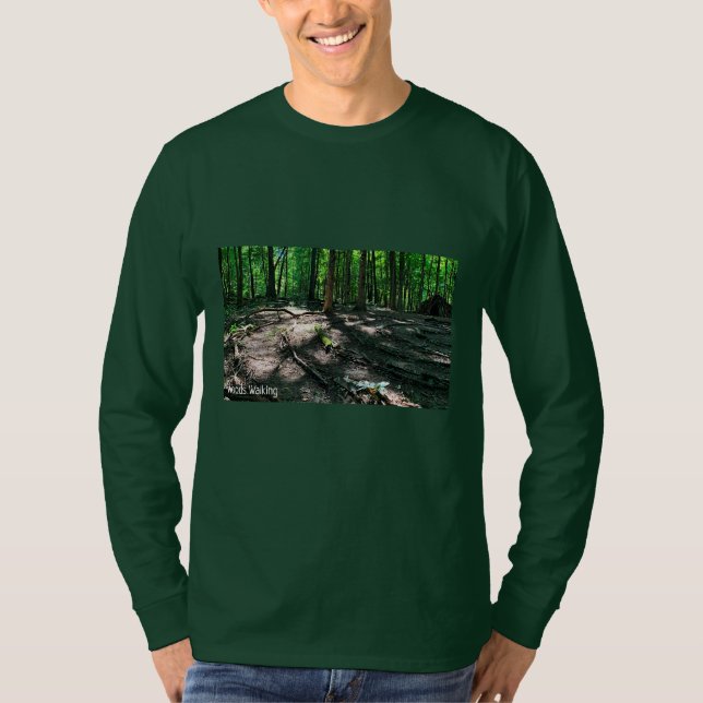Du, din labyrintliga Långärmad T-shirt (Framsida)