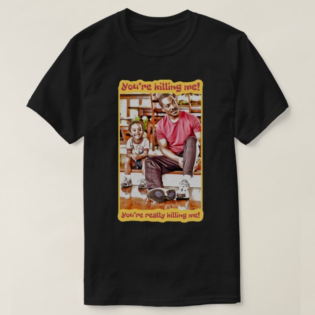 Du dödar mig t shirt (Design framsida)