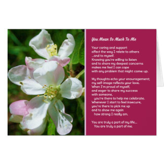 Du Elak så mycket för mig Hälsningskort